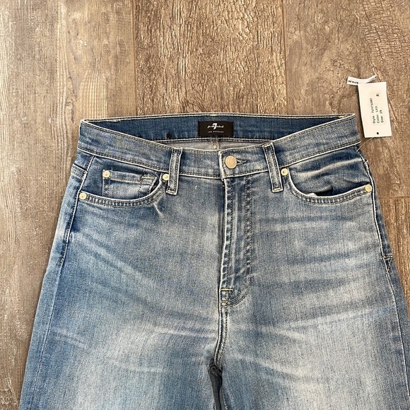 7 for all Mankind The Jo With Long Side Seam In Love Child - Picture 4 of 8